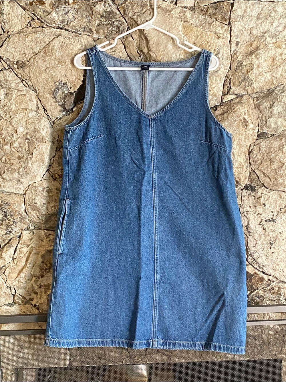 GAP A -line denim dress - Sz L